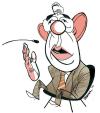 Cartoon: Luis Aragones (small) by JAldeguer tagged luis aragones soccer futbol caricature publico newspaper ink photoshop