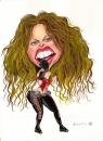 Cartoon: SHAKIRA (small) by GUAICO tagged guaico