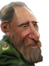 Cartoon: castro (small) by faruksoyarat tagged fidel