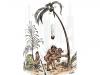 Cartoon: Ohne Worte (small) by williS tagged palmen,strand,meer,kokosnuss
