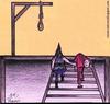 Cartoon: Execution (small) by Raoui tagged execution,hanging,pendaison
