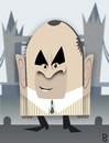 Cartoon: Bob Hoskins (small) by spot_on_george tagged bob hoskins caricature