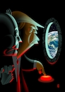 Cartoon: Life on Mars (small) by spot_on_george tagged donald,trump,elon,musk