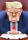 Cartoon: Trump Trial (small) by spot_on_george tagged donald,trump