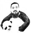 Cartoon: vom aussterben bedrohtes tier (small) by chrisse kunst tagged ai wei china panda kunst menschenrechte meinungsfreiheit