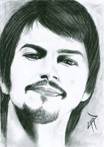 Cartoon: mehmet günsür (medium) by ressamgitarist tagged drawing,portrait