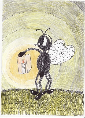 Cartoon: Lantern for fire fly (medium) by cristian constandache tagged constandache,cristian,student,kid,boy,free,academy,graphic,art,paula,salar,romania,eu,world,humanity,leran,draw,cartoon,cartoonist,gallery,lantern,for,fire,fly,freedom,sky,god,good,tv,pc,ink,watercolor,pencil,pen,network,newspaper,interview,talented,genius,woman,teacher,comic,satire,humor,laugh,work,discovery,night,fashion,book,sketch,cartoonschool,suceava,best,friend,family,music,dance,space,men,watch,radio,america,prize,exhibition,kind,generosity,health,movie,nature,moon,sun,flower,people,young,step,glasses,time,countries,phone,iphod,hands,creation,imgination,bucovina,spiritual,symbols,peace,war,library,violin,master,mister,vip