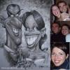 Cartoon: WEDDING caricature (small) by toon tagged wedding,woman,love,portrait