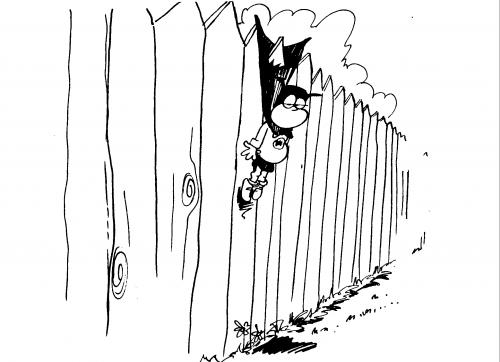 Cartoon: Batboy (medium) by Jedpas tagged batman,cartoon,kid,funny,jed