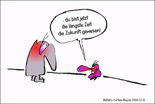 Cartoon: change (medium) by BoDoW tagged conflict,konflikt,zukunft,alter,jugend,wechsel,change