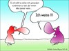 Cartoon: ... Wissen ... (small) by BoDoW tagged wissen,beziehung,paar,besser,besserwisser,frust