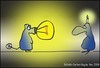 Cartoon: Championship Of The Enlighted (small) by BoDoW tagged enlighted erleuchtet aufklärung enlightment meister master wettkampf meisterschaft competition beziehung relation victory sieg glühbirne lamp kerze candle light licht