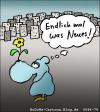 Cartoon: Flower-Power (small) by BoDoW tagged stadt,blume,unwirtlichkeit,neues,frühling,nase,ökologie,natur,überraschung,surprise