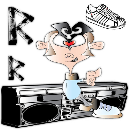 Cartoon: Hip hop (medium) by RobstoonsEva tagged hop,hip