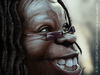 Cartoon: Whoopi Goldberg (small) by Oscar Saldarriaga tagged whoopi,goldberg,oscar,saldarriaga,ilustracion,ilustrador,illustrator,caricature,caricatura,mejor,colombiano