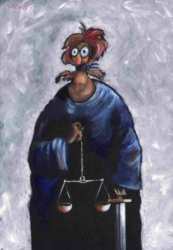 Cartoon: - (medium) by to1mson tagged gerechtigkeit,sprawiedliwosc,temida