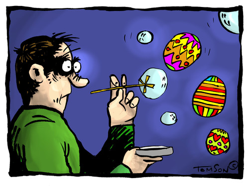 Cartoon: ... (medium) by to1mson tagged ostern,wielkanoc,pisanki,ostereier
