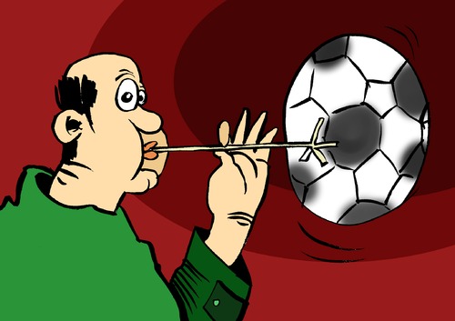 Cartoon: ... (medium) by to1mson tagged football,pilka,fussball