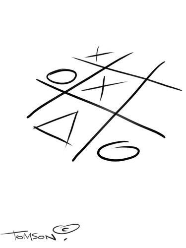 Cartoon: ... (medium) by to1mson tagged kolko,krzyzyk,tic,tac,toe