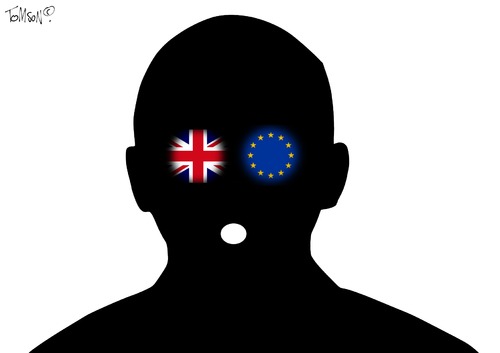Cartoon: BREXIT (medium) by to1mson tagged brexit,out,ausgang,uk,gb,eu,unia,union