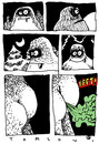 Cartoon: ... (small) by to1mson tagged nacht,night,noc,monster,potwoz,witz,joke,zart