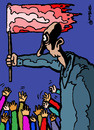 Cartoon: ... (small) by to1mson tagged flag,flaga,people,leute,menscheit