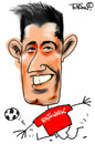 Cartoon: ... (small) by to1mson tagged robert,lewandowski,lewy,polska,poland,polen,borussia,dortmund,bayern,muenchen,fussball,football,pilka,nozna,futbol