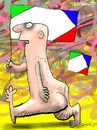 Cartoon: ... (small) by to1mson tagged flag,flaga,fahne,man,mensch,czlowiek