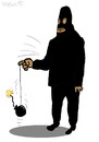 Cartoon: Brussel 2016 (small) by to1mson tagged brussel,belgien,belgium,belgia,terror