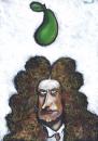 Cartoon: Newton (small) by to1mson tagged newton,isaac,physic,fizyka