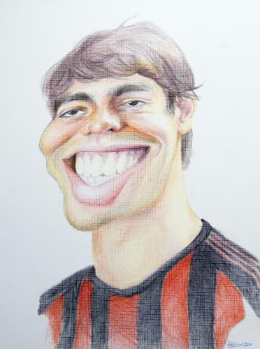 Cartoon: Kaka (medium) by manohead tagged manohead,caricatura,caricature,kaka