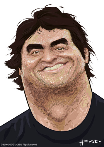 Cartoon: Zeca Camargo (medium) by manohead tagged manohead,caricatura,caricature