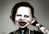 Cartoon: MAD Manson (small) by manohead tagged manohead,caricatura