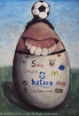 Cartoon: Ronaldo (small) by manohead tagged caricatura,caricature,manohead