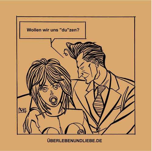 Cartoon: 004_ulul Wollen wir uns duzen? (medium) by Age Morris tagged agemorris,victorzilverberg,atomstyle,cartoons,überlebenundliebe,plasticfantastic,liebespuppe,duzen,wollenwirunsduzen,sollenwirunsduzen,sexdoll,liebespaar,liebe