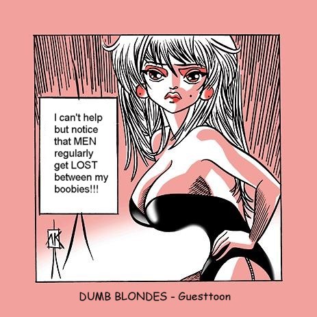 Cartoon: Get Lost between Boobies! (medium) by Age Morris tagged agemorris,akiokomori,dumbblonde,getlost,men,women,marsandvenus,notice,regularly,quiteoften,getlostbetweenboobs,boobs,boobies,breasts,bignaturals,manga,nicerack,hooters