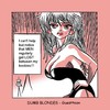 Cartoon: Get Lost between Boobies! (small) by Age Morris tagged agemorris akiokomori dumbblonde getlost men women marsandvenus notice regularly quiteoften getlostbetweenboobs boobs boobies breasts bignaturals manga nicerack hooters