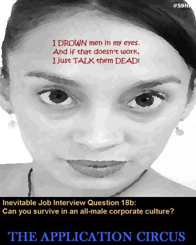 Cartoon: JobCircus_59 Talk Men Dead (medium) by MoArt Rotterdam tagged job,jobtoons,careertoons,applicationcircus,ambitious,newjob,jobinterview,jobhunt,jobsearch,applyforjob,corporateculture,officesurvival,allmale,drown,eyes,talkdeath