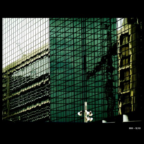 Cartoon: Mh - City in Glass IV (medium) by MoArt Rotterdam tagged rotterdam,city,stad,glasscity,glazenstad,nationalenederlandenrotterdam,nnbuilding,nngebouw