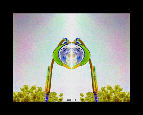 Cartoon: MH - I Come in Peace (medium) by MoArt Rotterdam tagged fantasy,alien,comeinpeace,willnothamtyou,donotbeafraid