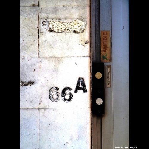 Cartoon: MoArt - Number 66-A (medium) by MoArt Rotterdam tagged rotterdam,moart,moartcards,huisnummer,nummerbord,number,oud,old
