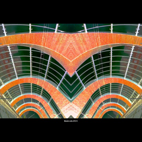 Cartoon: MoArt - The Station Anno 2222 (medium) by MoArt Rotterdam tagged rotterdam,moart,moartcards,station,trein,train,abstract,future,toekomst,travel,reizen