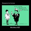Cartoon: BizzBuzz Matter of Give and Take (small) by MoArt Rotterdam tagged managementadvice,officesurvival,officelife,managementbycartoons,managementcartoons,businesscartoons,bizztoons,bizzbuzz,giveandtake,reorganization,reorganisation,amatterof,employee,employer