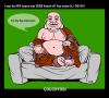 Cartoon: CouchYogi Ego Destroyer - new (small) by MoArt Rotterdam tagged couchyogi asana yoga yogahumor yogatoons yogi yogamaster guru gurutalk yogaphilosophy doit ego egodestroyer destroy bigego