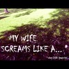 Cartoon: MH - My wife screams like a... (small) by MoArt Rotterdam tagged google googlehits wife husband married marriage maritalissues scream mywifescreams manandwife