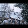 Cartoon: MH - The Gate 1 (small) by MoArt Rotterdam tagged rotterdam,gate,poort,church,kerk,hillegondakerk,hillegondachurch,sneeuw,snow