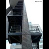 Cartoon: MoArt - The Staircase (small) by MoArt Rotterdam tagged rotterdam moart moartcards straircase trappenhuis stairs trappen architecture gebouw building high hoog