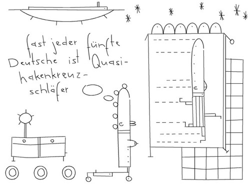 Cartoon: deutsche (medium) by bob schroeder tagged hakenkreuz