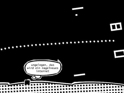 Cartoon: Starlink (medium) by bob schroeder tagged starlink,spacex,elon,musk,satelliten,launch,start,internet,pong