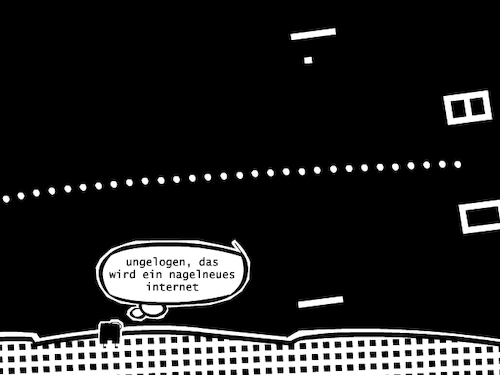 Cartoon: Starlink (medium) by bob schroeder tagged starlink,spacex,elon,musk,satelliten,launch,start,internet,pong